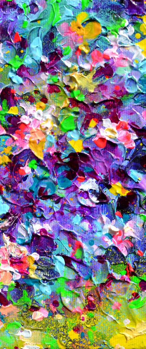 Abstract Garden - Summer by Soos Roxana Gabriela