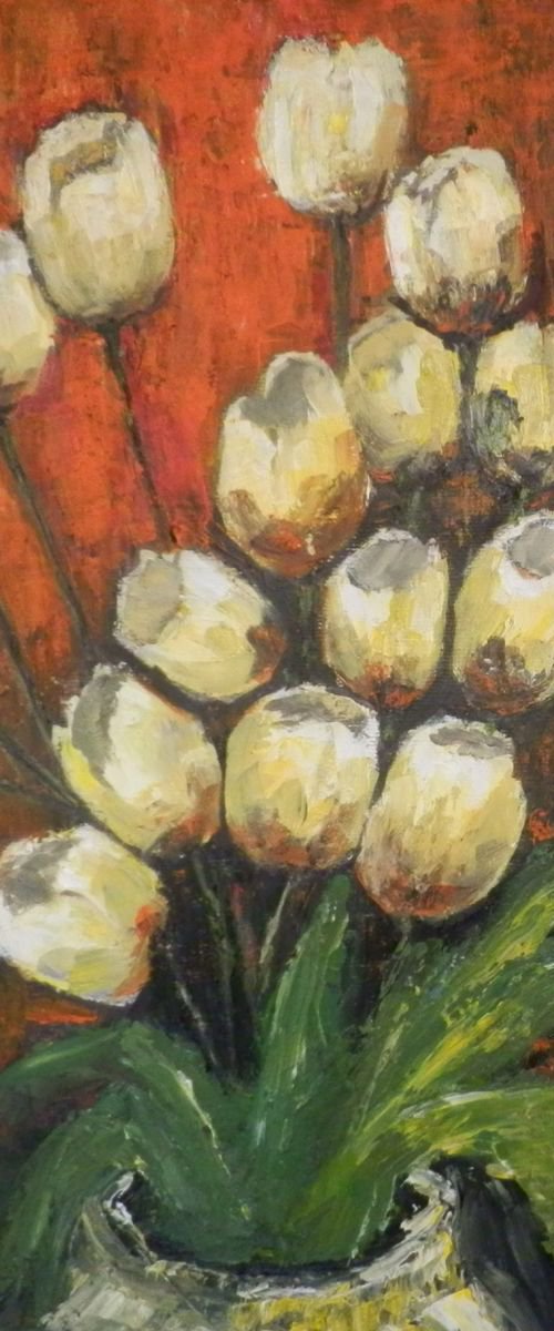 Bouquet of tulips by Maria Karalyos