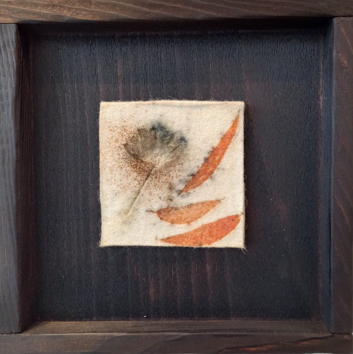 Impressionistic Botanical Print By Irina Goleva, 9 X 9, Elements Lvii, Original Artwork