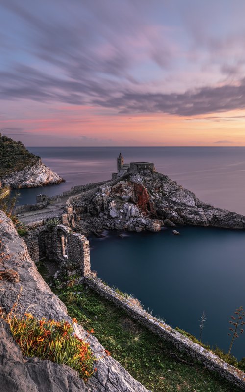 PORTOVENERE SUNSET by Giovanni Laudicina