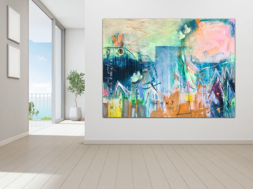 Find your Home No.2   200x150 cm by Bea Schubert