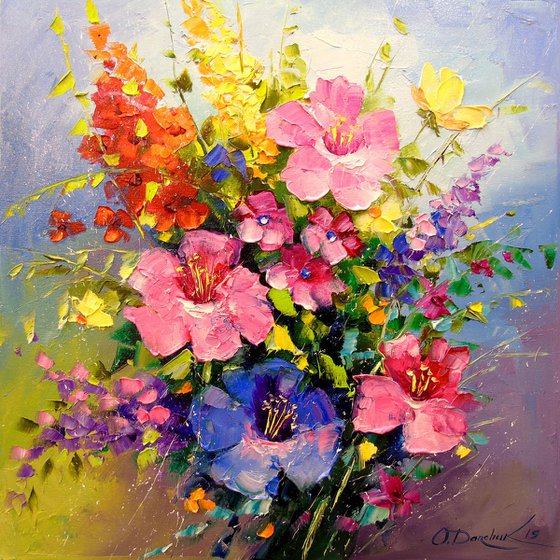 Bouquet of summer flowers