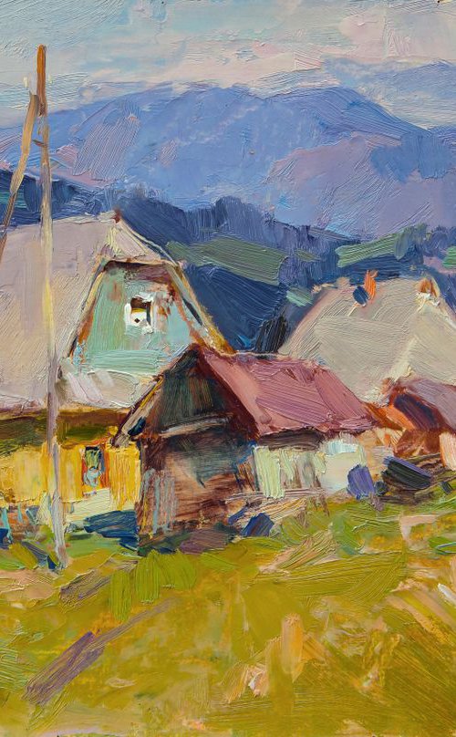 Mountain village. Richka by Aleksandr  Kryushyn