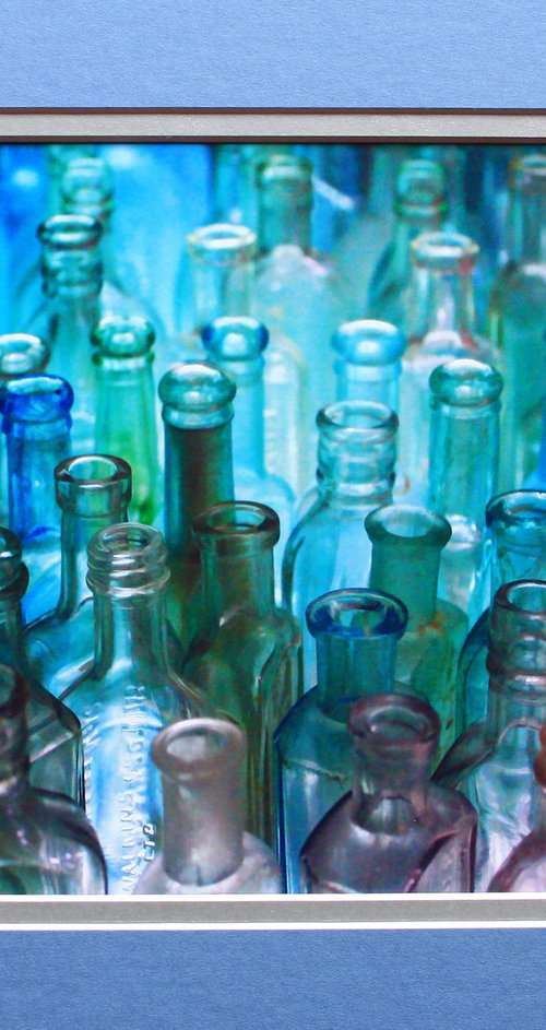 Old bottles by Robin Clarke