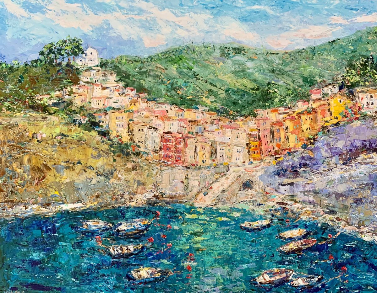 Riomaggiore, Cinque Terre by Vilma Gataveckien?