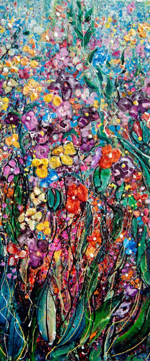 Summer Wildflowers by OLena Art by Lena Owens at OLena Art
