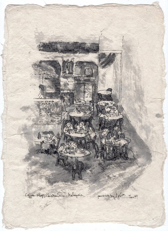 Coffee shop, chicken rice – Malaysia