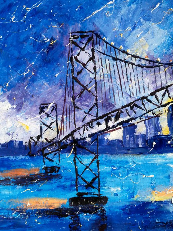 Bridge San Francisco Painting