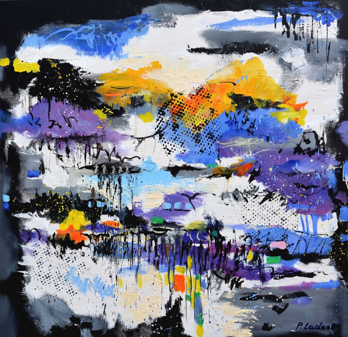 Brazilia Carnaval - 7723 By Pol Henry Ledent, 28 X 28, Artwork For Sale On Artfinder