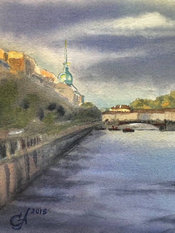 Saint Petersburg. Moika River.