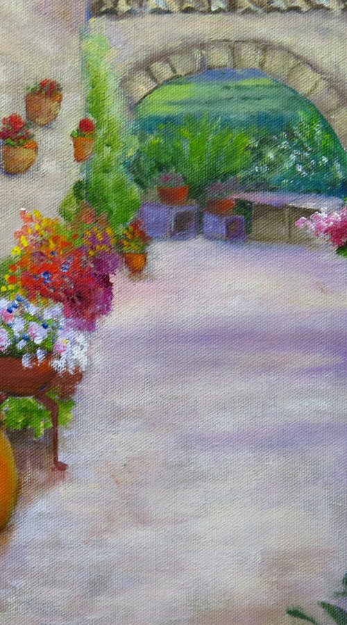 Spello, Italy by Maureen Greenwood