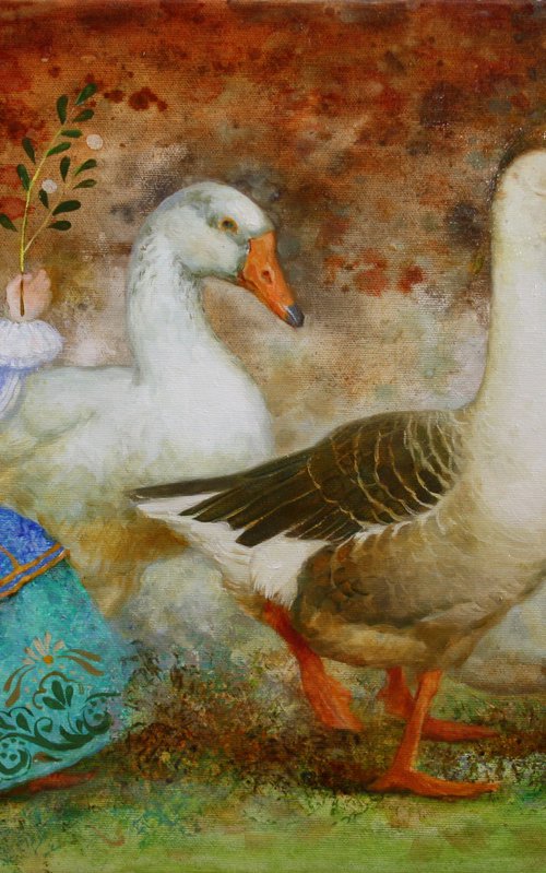 ПРОГУЛКА ИНФАНТЫ .Анна by Alexandr Dobrodiy