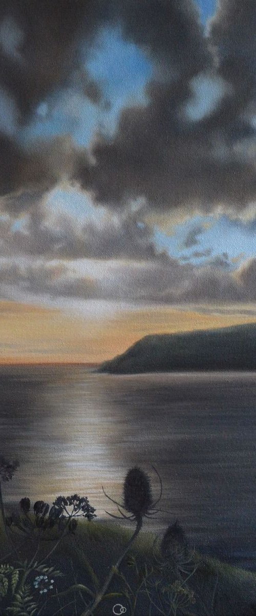 Sunset Over the Haven by Veronique Oodian