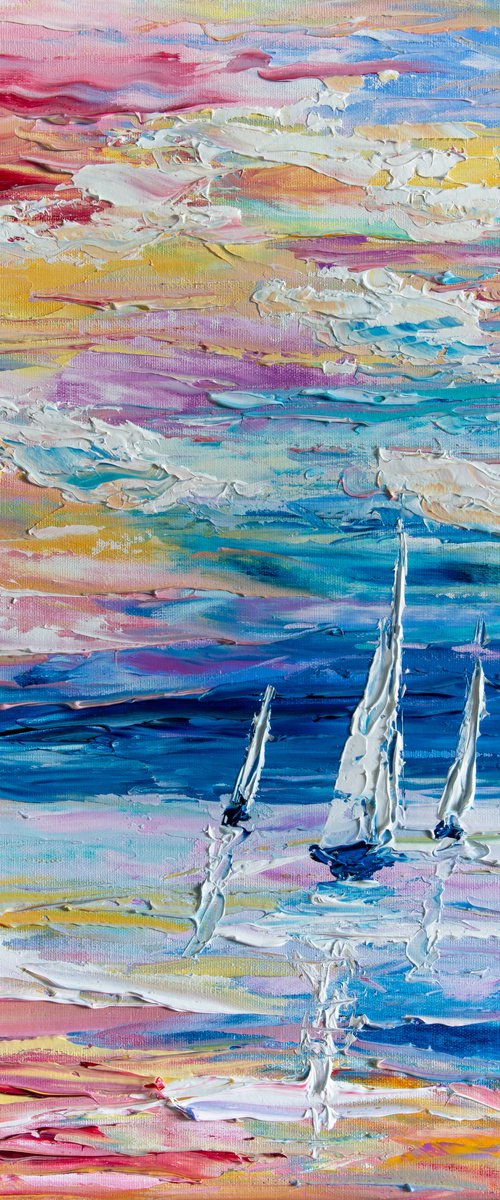 I wish was sailing  away by Vladyslav Durniev