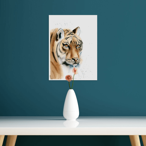 Tiger portrait