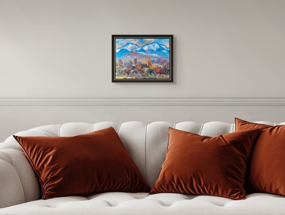 Colors of the Mountain Village