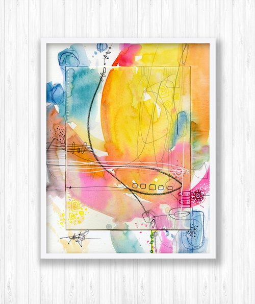 Magical Thinking 16 - Abstract Painting by Kathy Morton Stanion by Kathy Morton Stanion