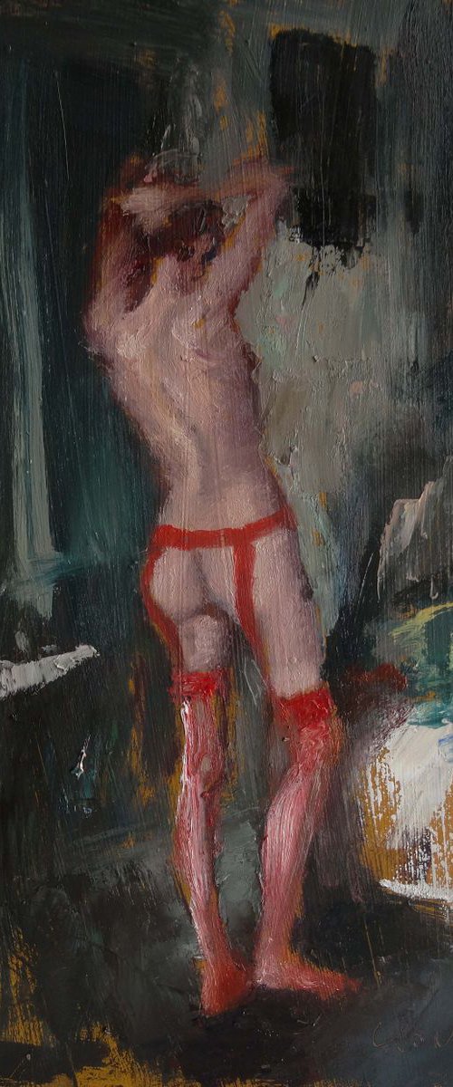 Le dos de Pauline by Manuel Leonardi