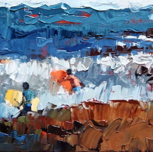 At the backbeach by Claire McCall