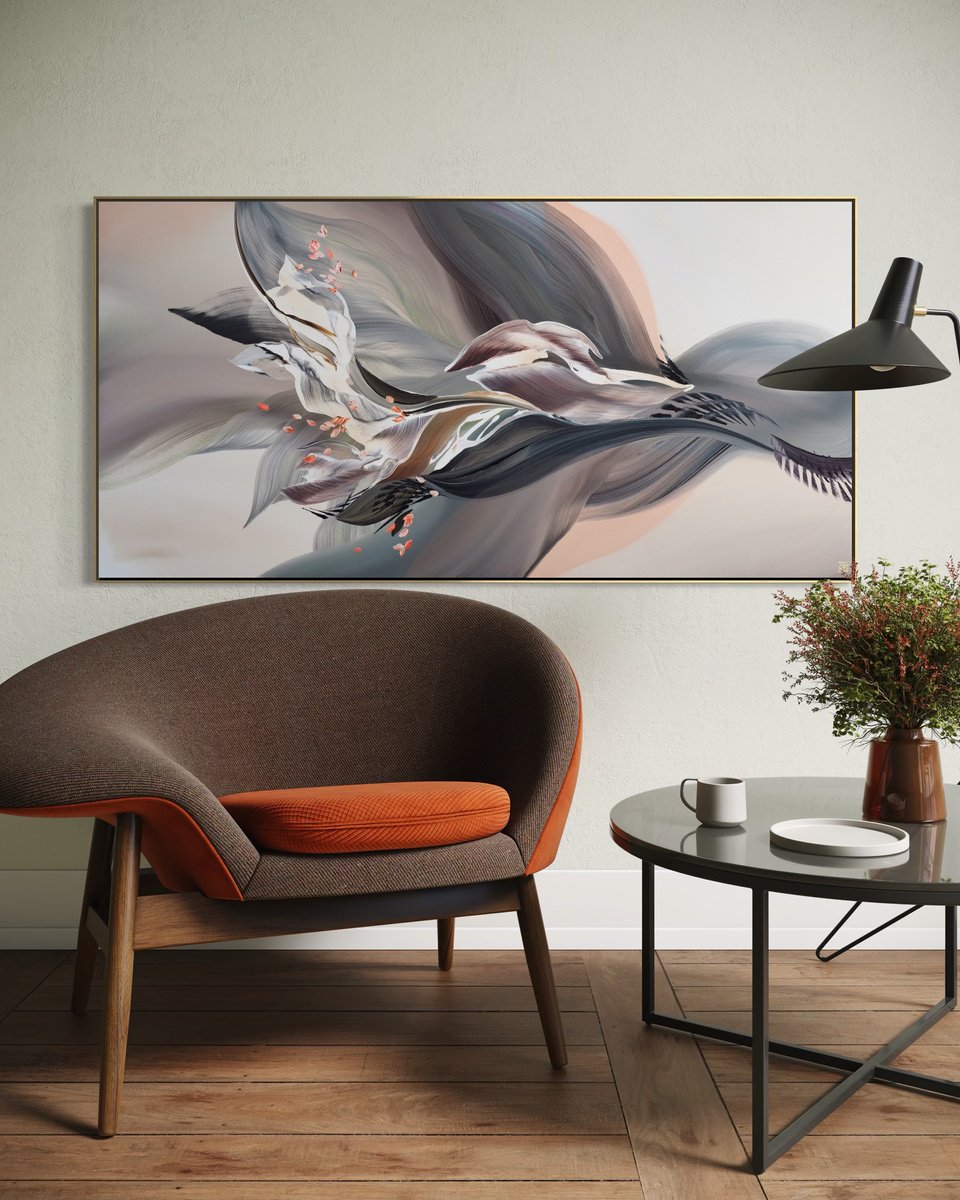 Traces Of The Wind By Novi Lim, 60 X 30, Artwork For Sale On Artfinder