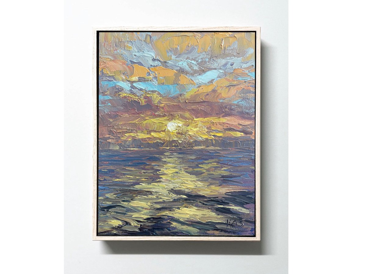 Baja Sunrise by Kristen Olson Stone