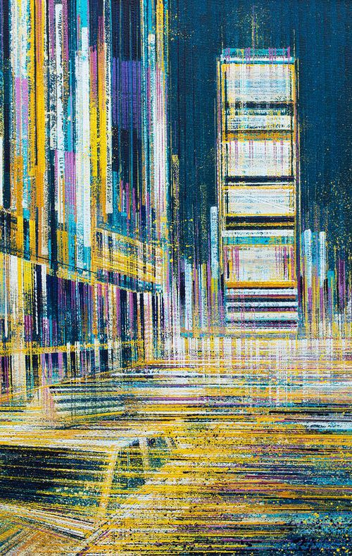 New York. Times Square At Midnight by Marc Todd