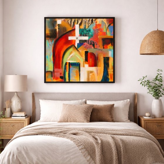 Urban Sanctuary Giclee Print Canvas
