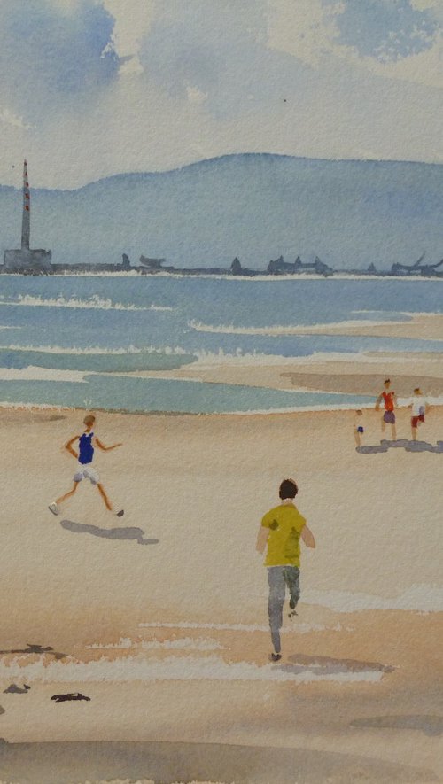 Afternoon on Dollymount by Maire Flanagan