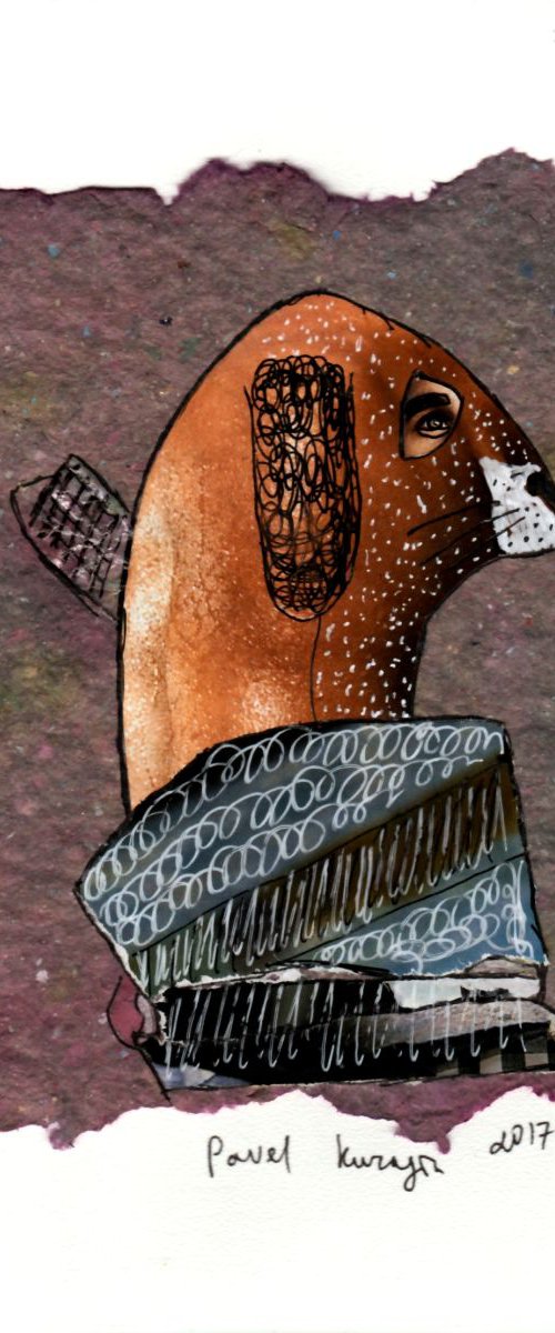 Smart dog by Pavel Kuragin