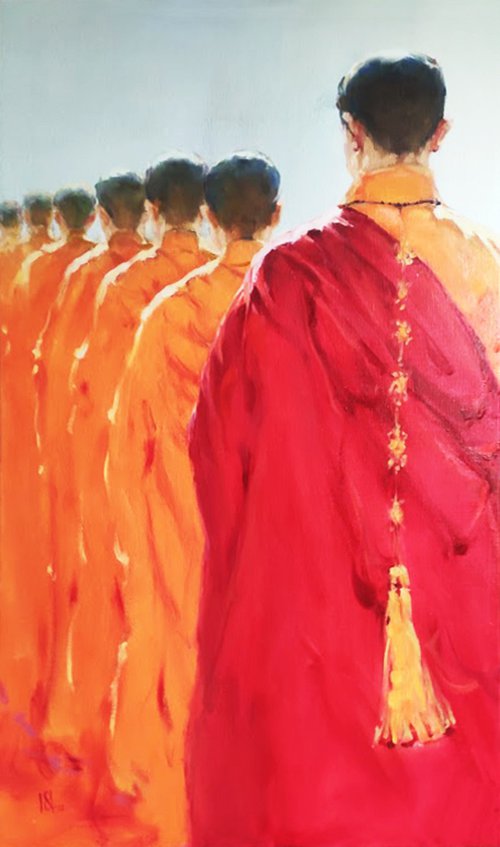 Monks by Oleg Kateryniuk