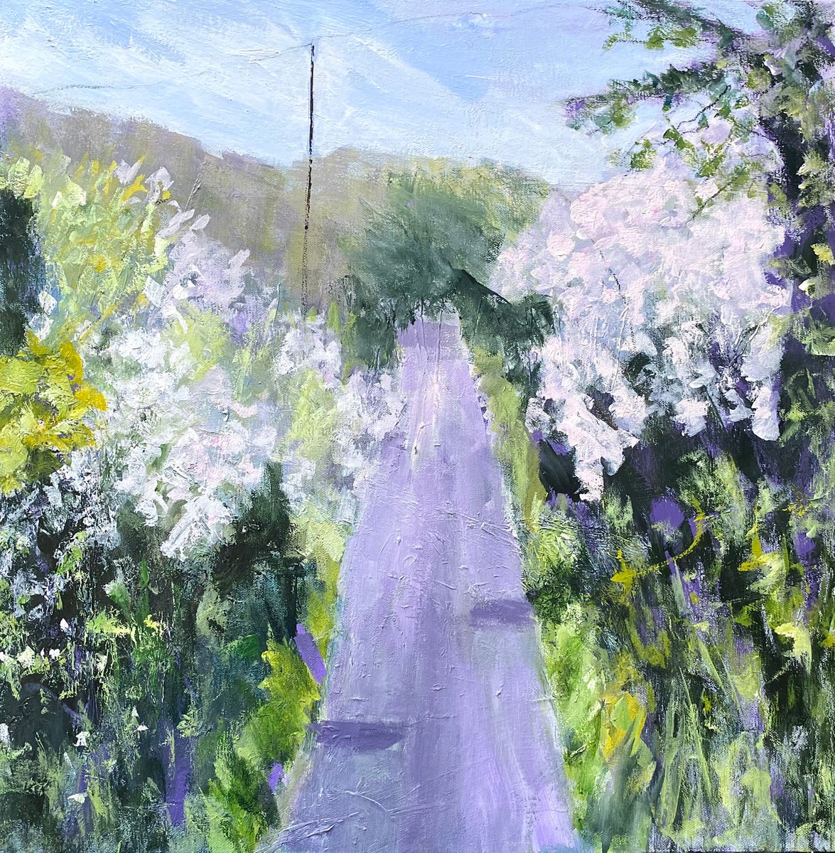 Early Spring Lane by Nikki Wheeler