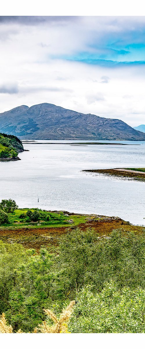 Eilean Donan Castle  - Elevated view - Kyle of Lochalsh Western Scottish Highlands by Michael McHugh