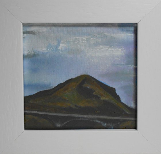 Scottish Highlands - Glamaig Sligachan Framed Painting