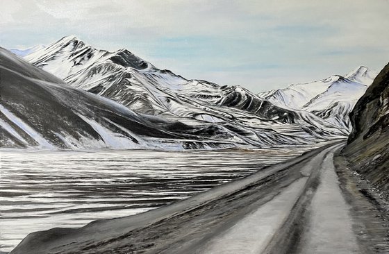 Frozen silence - landscape