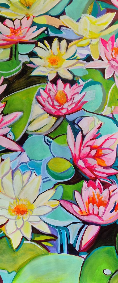 Water lilies by Alexandra Djokic