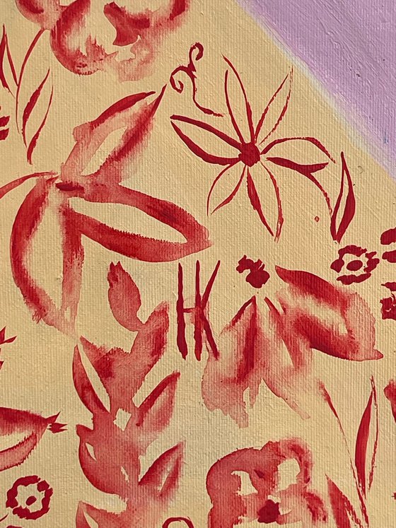 Mother Daughter Painting