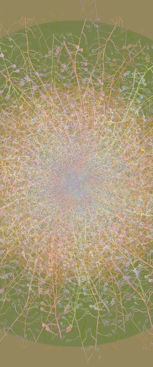 Floral Mandala #2 by Louise O'Gorman