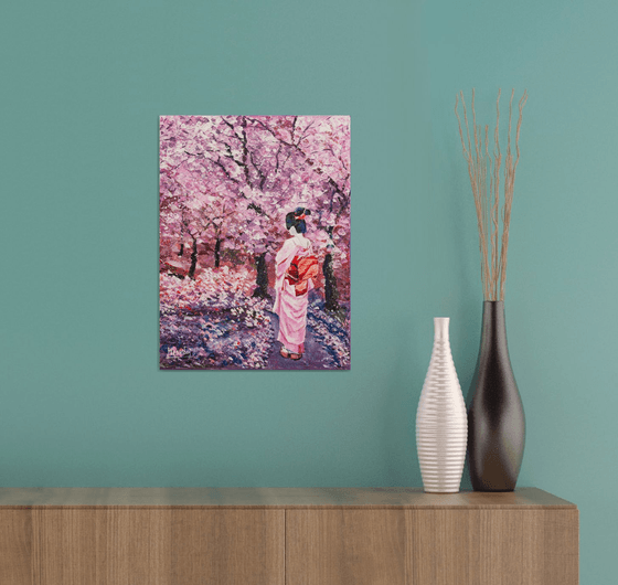Blooming cherry