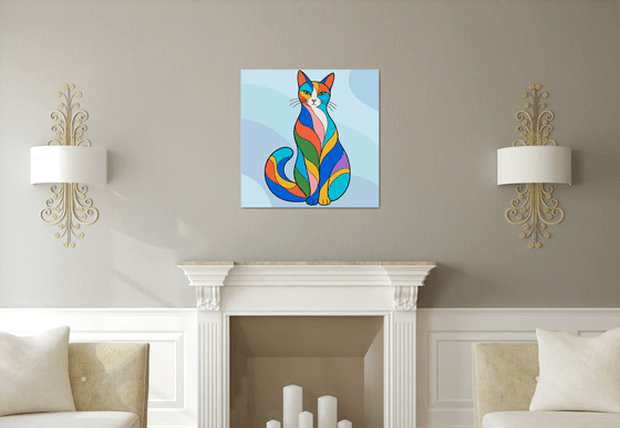 Vibrant Cat #02