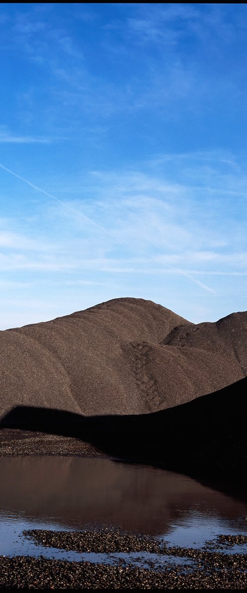 Heaps of Industrial Sand by Tom Hanslien