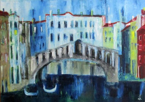 Venice, Rialto by Ingrid Knaus