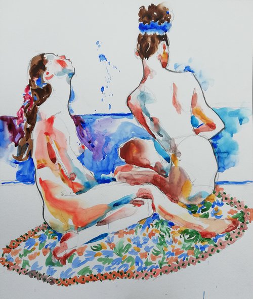 Bathers' Joy by Jelena Djokic