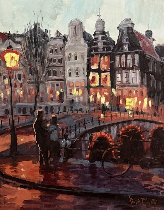 Twilight on the Canal