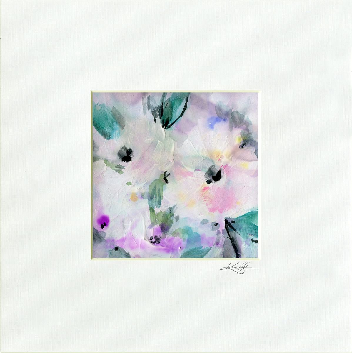 Enchanting Blooms 5  - Floral art  by Kathy Morton Stanion by Kathy Morton Stanion