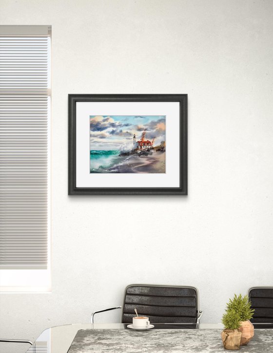 Before the storm Lighthouse #6