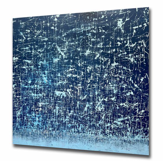 Dancing Blues (XXL 66x66in)