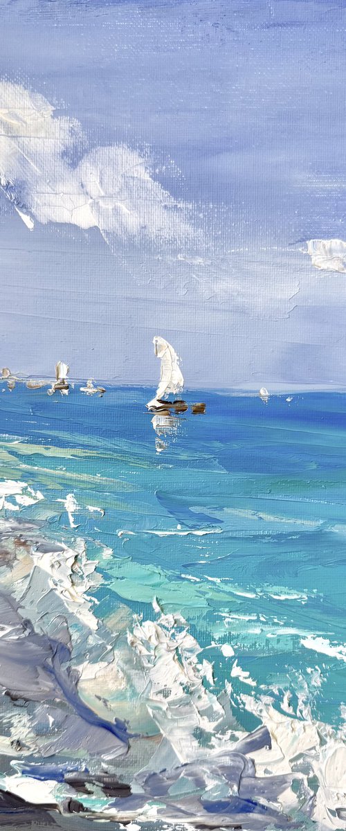 Ocean. Blue. by Irina Alexandrina