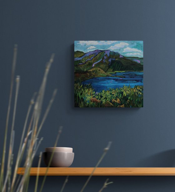 Blue Snowdon Lakes