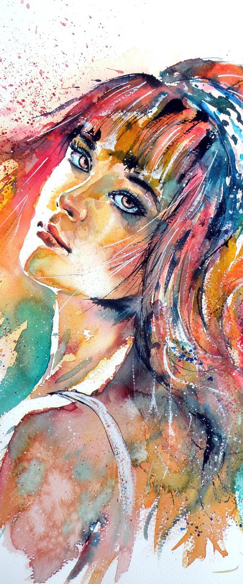 Lovely girl III by Kovács Anna Brigitta