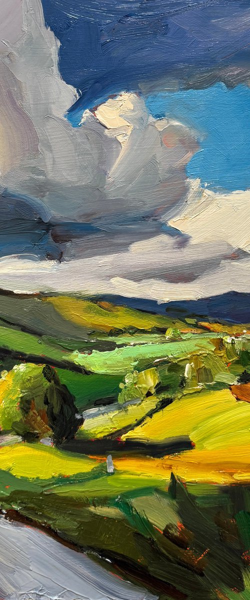 Summer landscape 9 by Daria Zavadenko